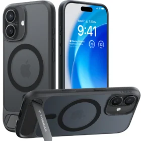 Torras Pstand за iPhone 17, Black