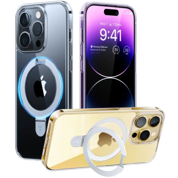 Torras Ostand за iPhone 14 Pro Max, Clear