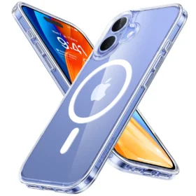 Torras Diamond-Mag за iPhone 16, Clear