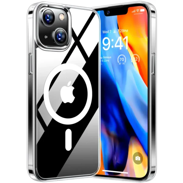 Torras Diamond-Mag за iPhone 15, Clear