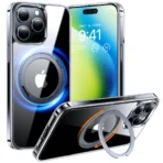Torras Ostand Pro за iPhone 15 Pro Max, Clear