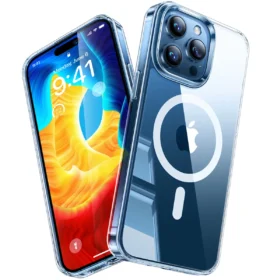 Torras Diamond-Mag за iPhone 15 Pro Max, Clear