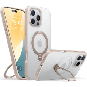 Torras UPRO Ostand Spin Series за iPhone 16 Pro, Desert Gold
