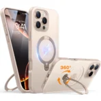 Torras UPRO Ostand Spin Series за iPhone 16 Pro, Desert Gold – изглед 1