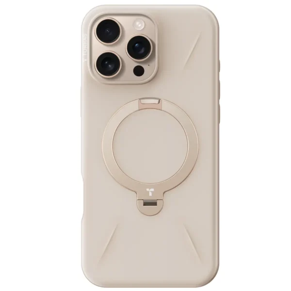 Torras Ostand Spin Fusion за iPhone 16 Pro Max, Desert Gold – изглед 1