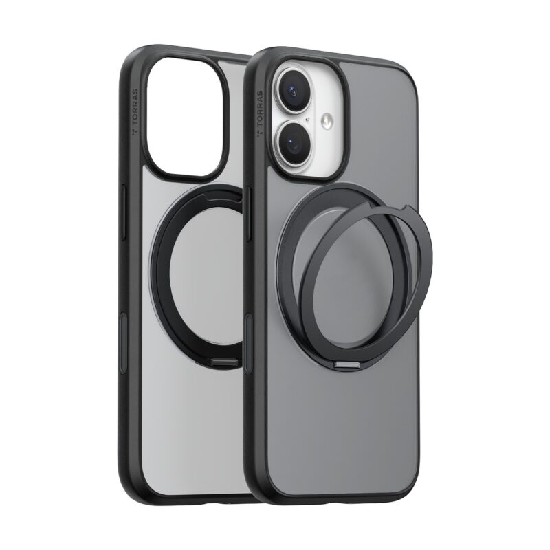 Torras Ostand Pro за iPhone 17, Black