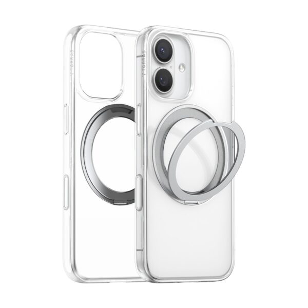 Torras Ostand Pro за iPhone 17, Clear