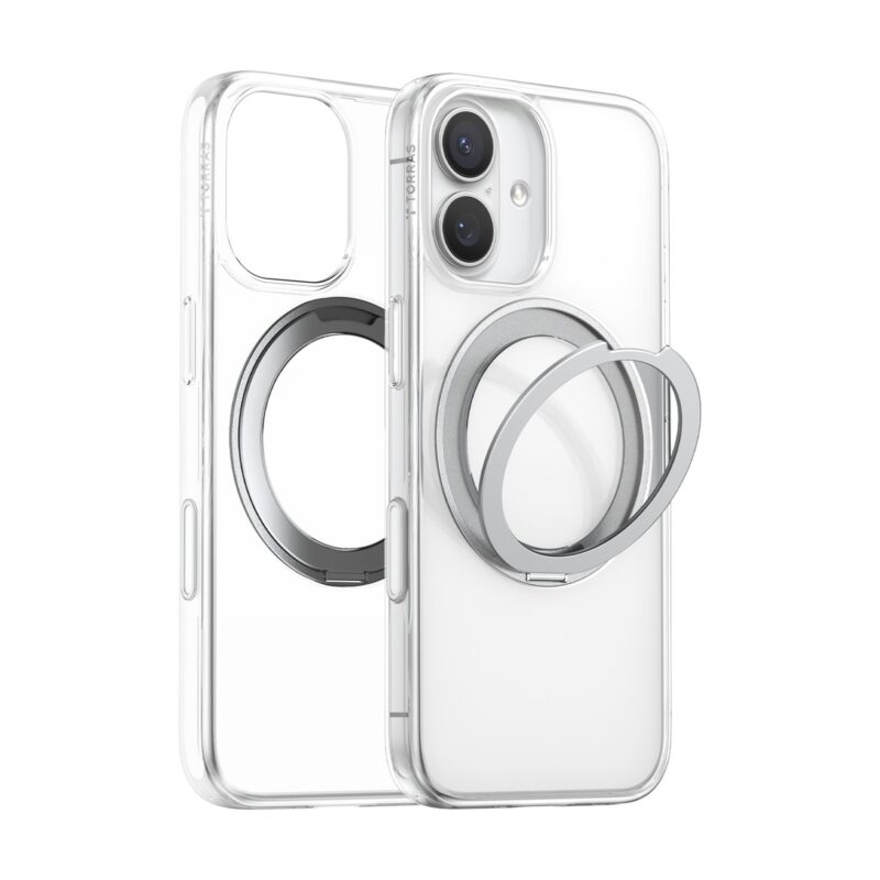 Torras Ostand Pro за iPhone 17, Clear
