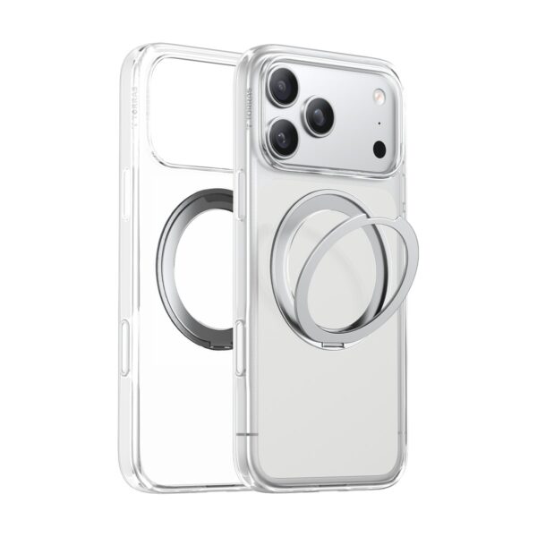 Torras Ostand Pro за iPhone 17 Pro, Clear