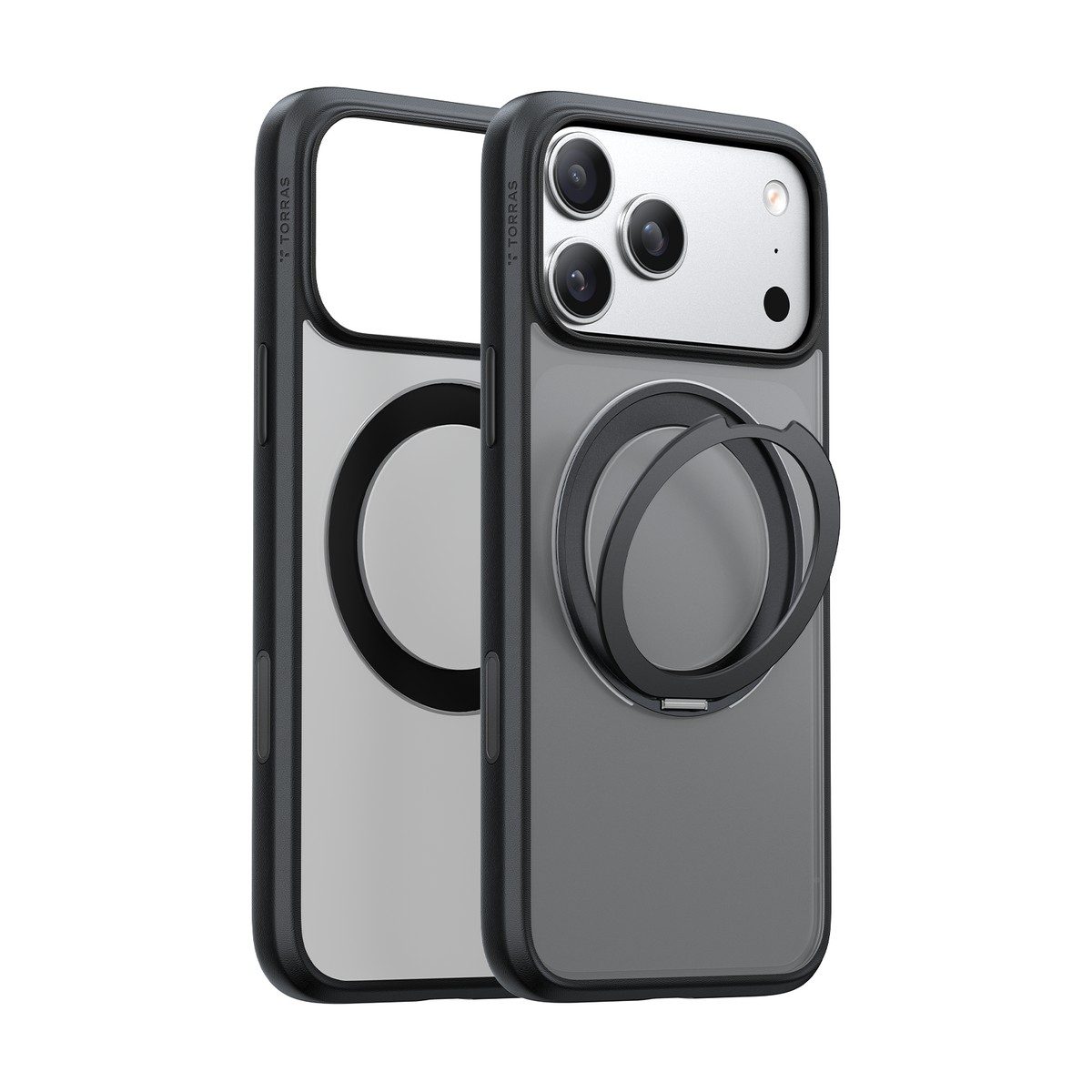 Torras Ostand Pro за iPhone 17 Pro Max, Black Torras Ostand Pro за iPhone 17 Pro Max, Black