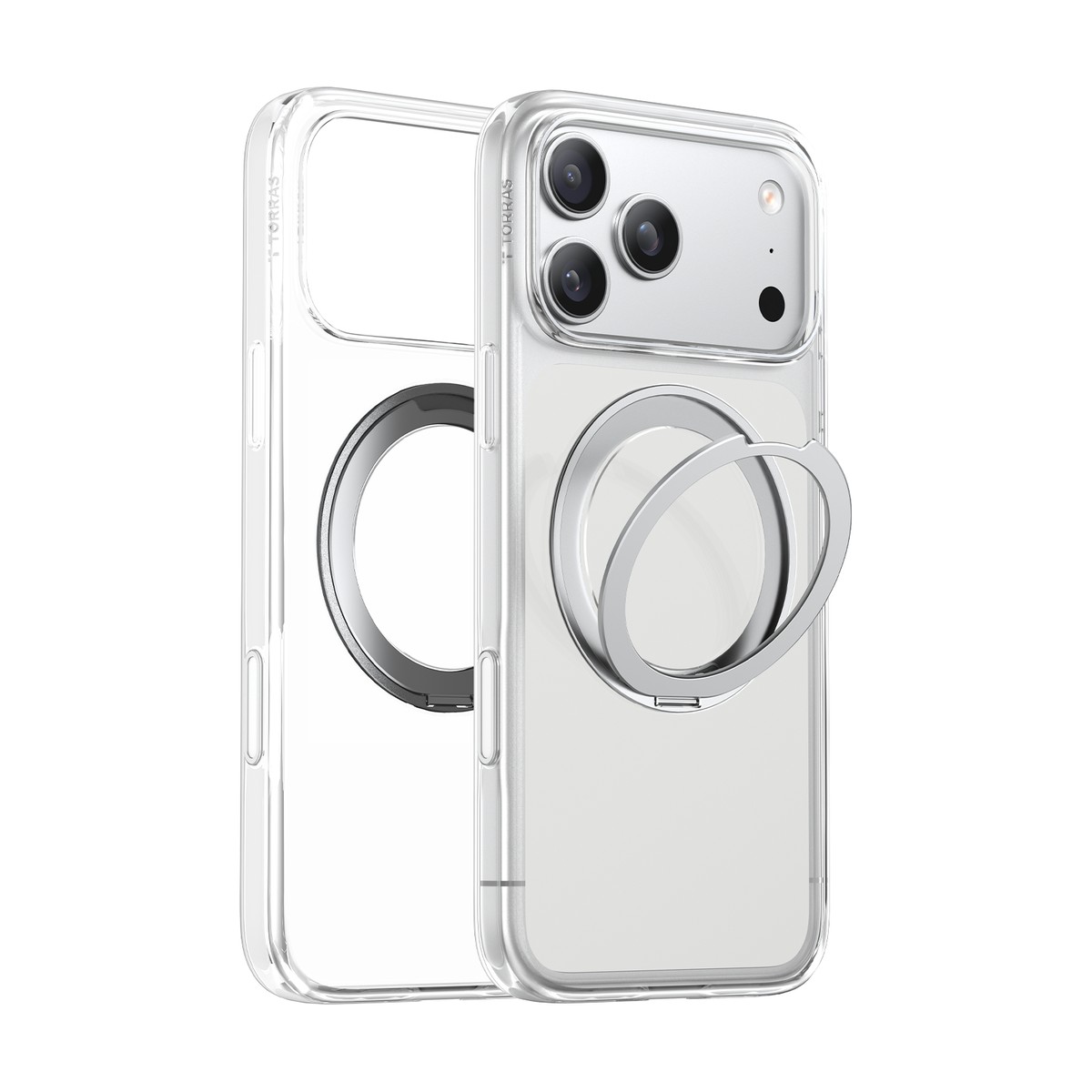 Torras Ostand Pro за iPhone 17 Pro Max, Clear Torras Ostand Pro за iPhone 17 Pro Max, Clear