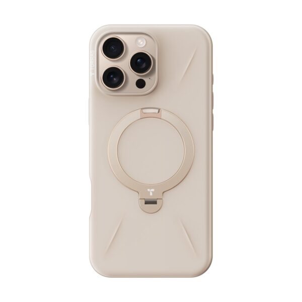 Torras Ostand Spin Fusion за iPhone 16 Pro Max, Desert Gold