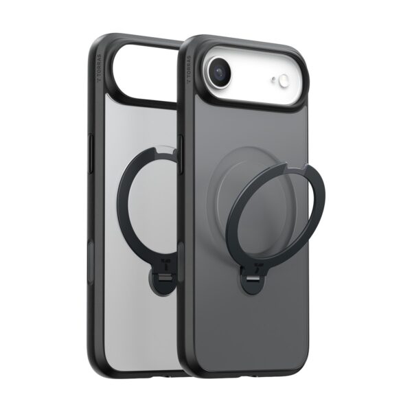 Torras Ostand Spin за iPhone Air, Black