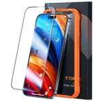 Torras GlassGo Screen Protector за iPhone 15 Pro Max, Clear – изглед 1
