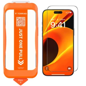 Протектор Torras Install Master за iPhone Air, Clear