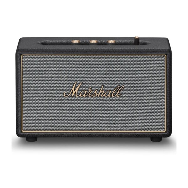 Marshall Acton IV Black, черна колонка - отпред