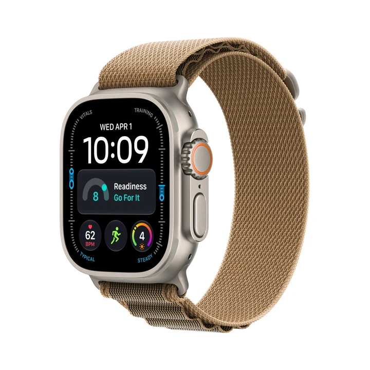 Apple Watch Ultra 4 с каишка Desert Alpine Loop