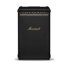 Marshall Bromley 750 Black & Brass, черна колонка - под ъгъл