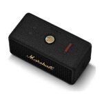 Marshall Emberton III Black & Brass, черна колонка - отстрани