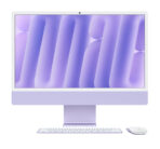 iMac 24 инча с M4 чип в лилав цвят