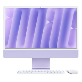 iMac 24 инча с M4 чип в лилав цвят