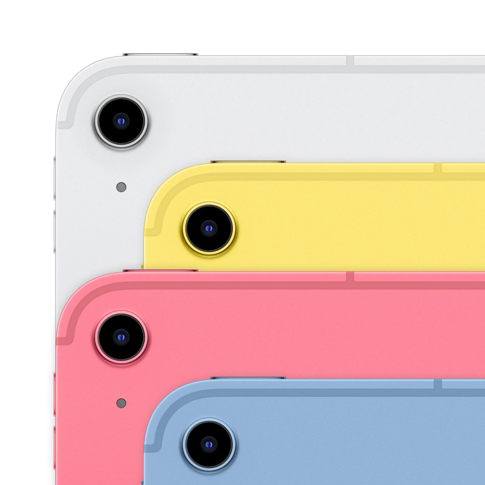 iPad (A16) Wi‑Fi + Cellular в цвят Blue – всички цветове отзад