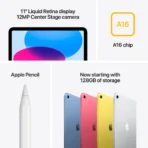 iPad (A16) Wi‑Fi в цвят Silver – основни възможности