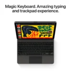 iPad Air 11″ (M4) Wi‑Fi + Cellular в цвят Blue – с Magic Keyboard
