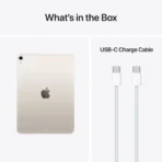 iPad Air 11″ (M4) Wi‑Fi + Cellular в цвят Starlight – съдържание на кутията
