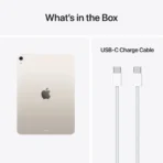 iPad Air 11″ (M4) Wi‑Fi в цвят Starlight – съдържание на кутията