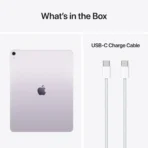 iPad Air 13″ (M4) Wi‑Fi + Cellular в цвят Purple – съдържание на кутията