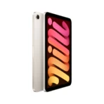 iPad mini (A17 Pro) Wi‑Fi в цвят Starlight – отстрани