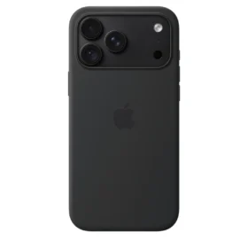 Силиконов калъф Apple за iPhone 18 Pro Max, черен