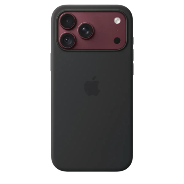 Силиконов калъф Apple за iPhone 18 Pro Max, черен, изглед 2