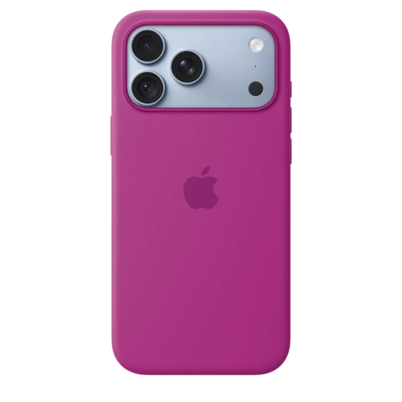 Силиконов калъф Apple за iPhone 18 Pro Max, цикламен, изглед 2