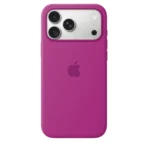 Силиконов калъф Apple за iPhone 18 Pro Max, цикламен, изглед 3