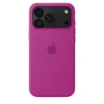 Силиконов калъф Apple за iPhone 18 Pro Max, цикламен, изглед 4