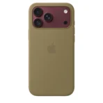 Силиконов калъф Apple за iPhone 18 Pro Max, маслиненозелен, изглед 2