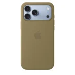 Силиконов калъф Apple за iPhone 18 Pro Max, маслиненозелен, изглед 3