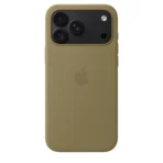 Силиконов калъф Apple за iPhone 18 Pro Max, маслиненозелен, изглед 4