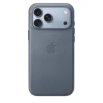 Калъф Apple TechWoven за iPhone 18 Pro Max, сивосин