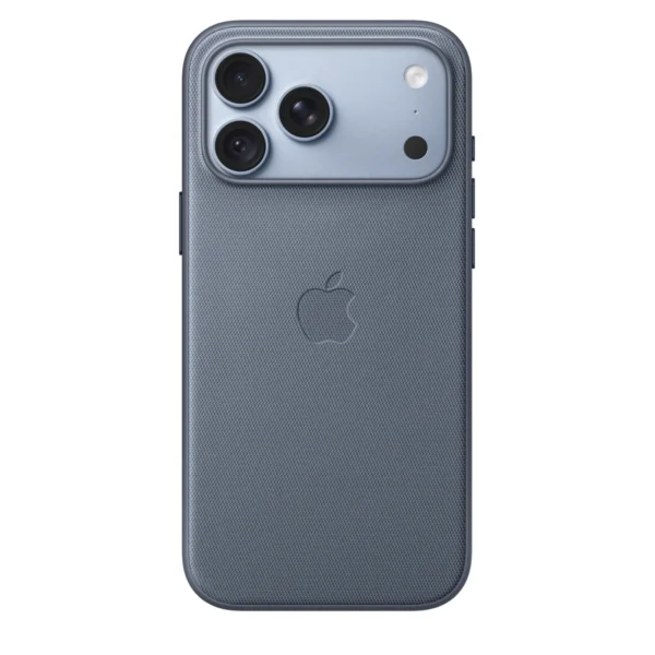 Калъф Apple TechWoven за iPhone 18 Pro Max, сивосин