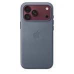 Калъф Apple TechWoven за iPhone 18 Pro Max, сивосин, изглед 2