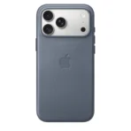 Калъф Apple TechWoven за iPhone 18 Pro Max, сивосин, изглед 3