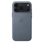 Калъф Apple TechWoven за iPhone 18 Pro Max, сивосин, изглед 4