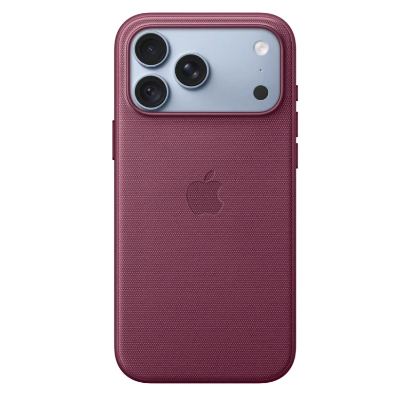 Калъф Apple TechWoven за iPhone 18 Pro Max, тъмномалинов, изглед 2