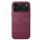 Калъф Apple TechWoven за iPhone 18 Pro Max, тъмномалинов, изглед 4