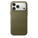 Калъф Apple TechWoven за iPhone 18 Pro Max, маслиненозелен