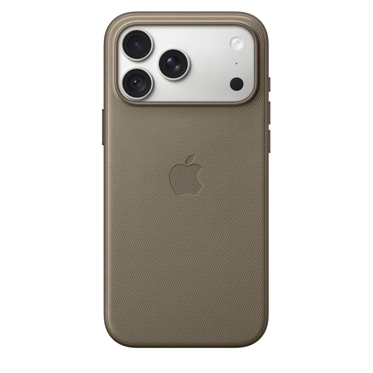 Калъф Apple TechWoven за iPhone 18 Pro Max, сивобежов Калъф Apple TechWoven за iPhone 18 Pro Max, сивобежов