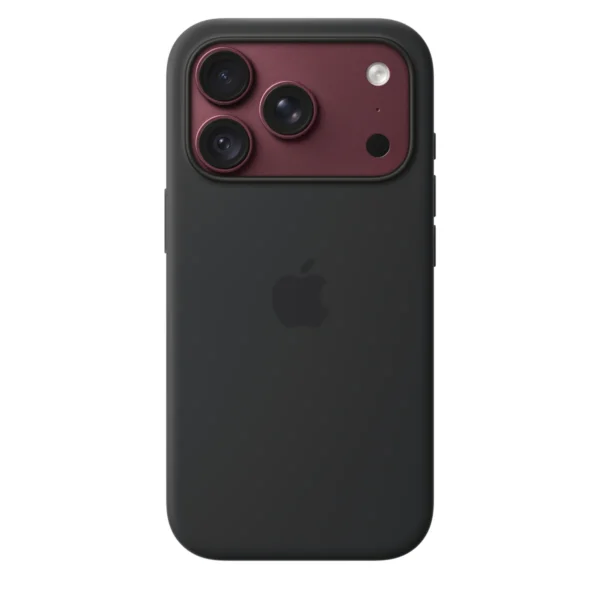 Силиконов калъф Apple за iPhone 18 Pro, черен, изглед 2